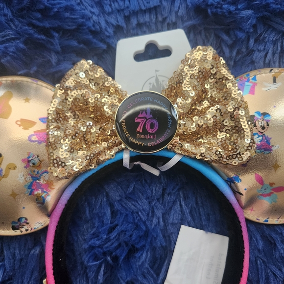 Disney Loungefly 70th Ears & Bag - Picture 2 of 5